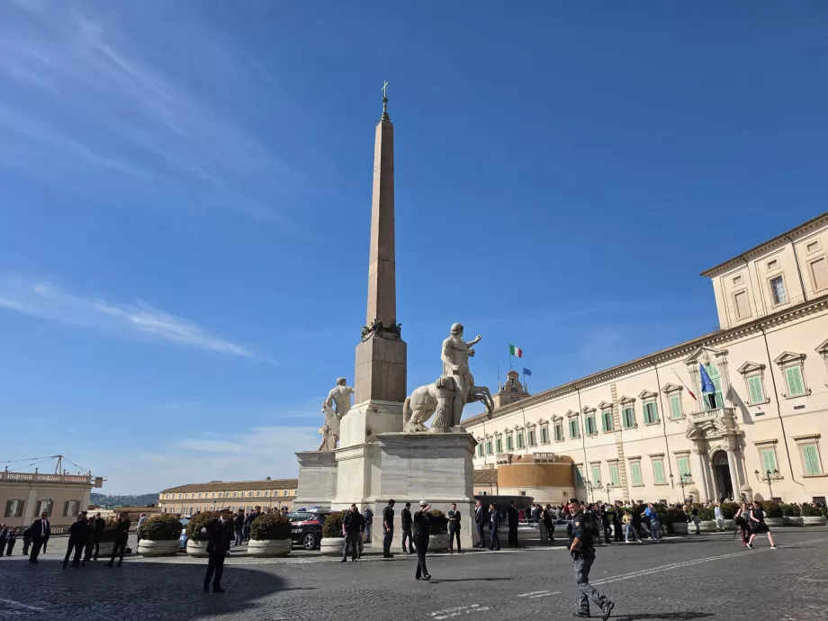 Square in front of the Quirinal Palace