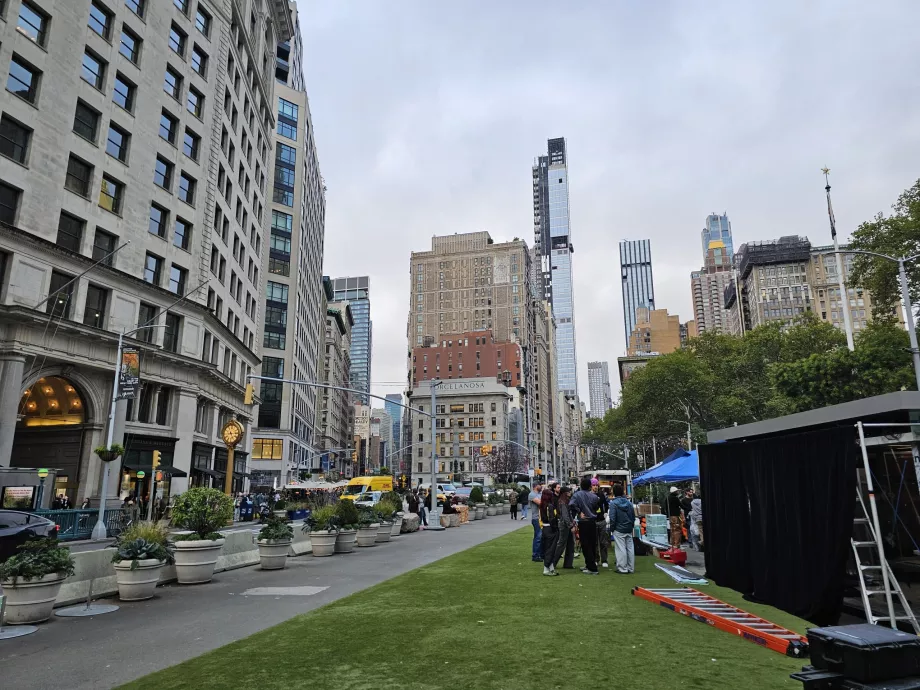 Broadway at the Flatiron Building