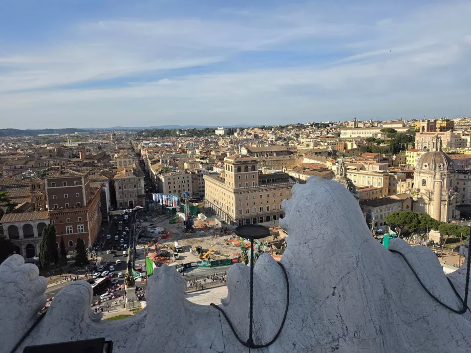 Altare della Patria, paid part