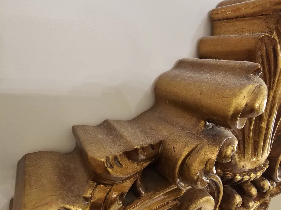 Dust on the bed at the Plaza Hotel