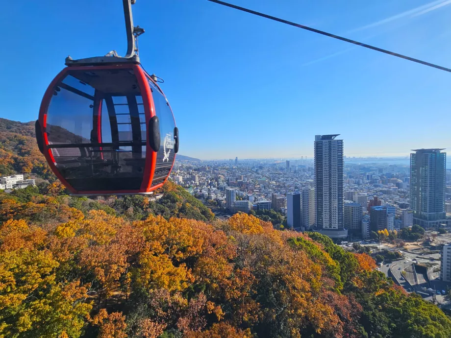 View from the cable car