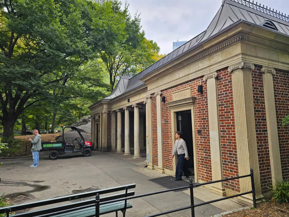 Public toilets in Central Park