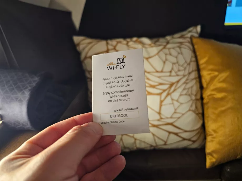 Free Wi-Fi during the flight