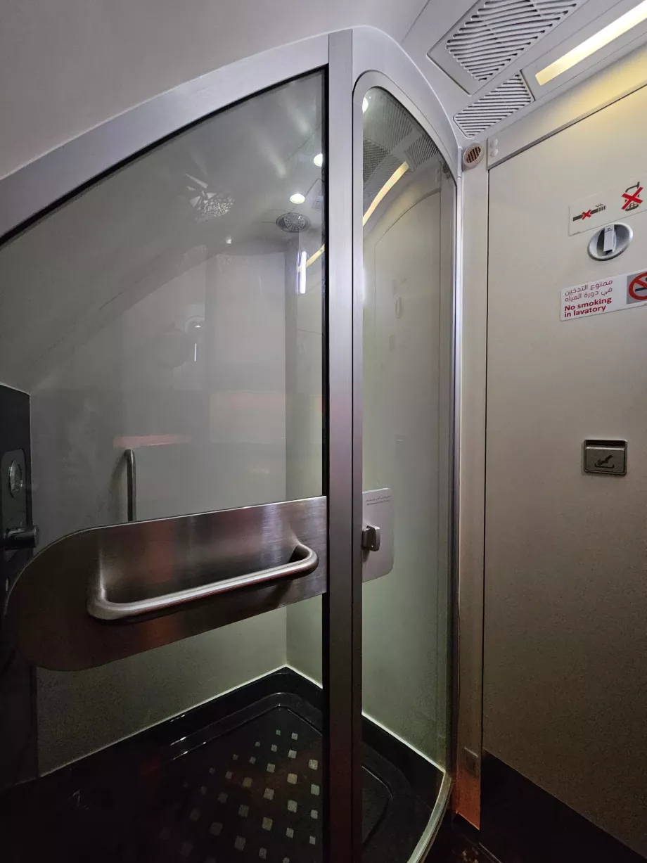 Our private shower