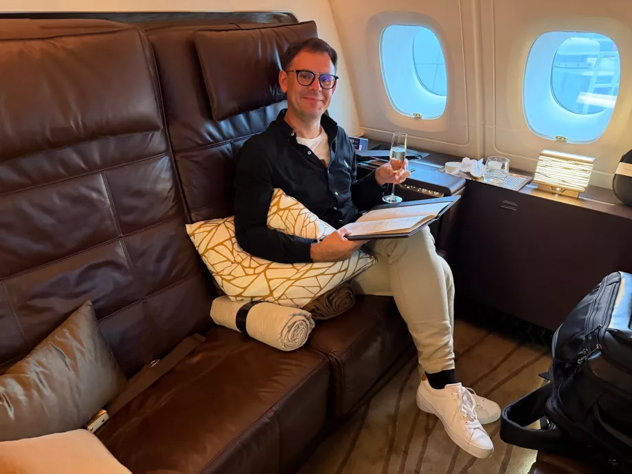 Me in seat 1A – Residence