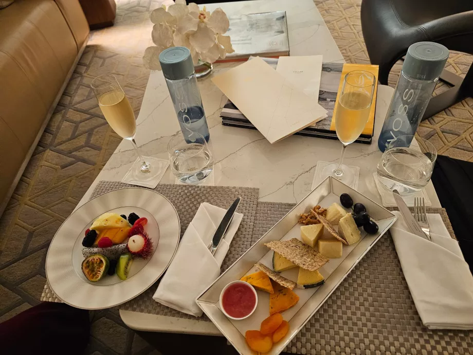 Transit lounge in Abu Dhabi