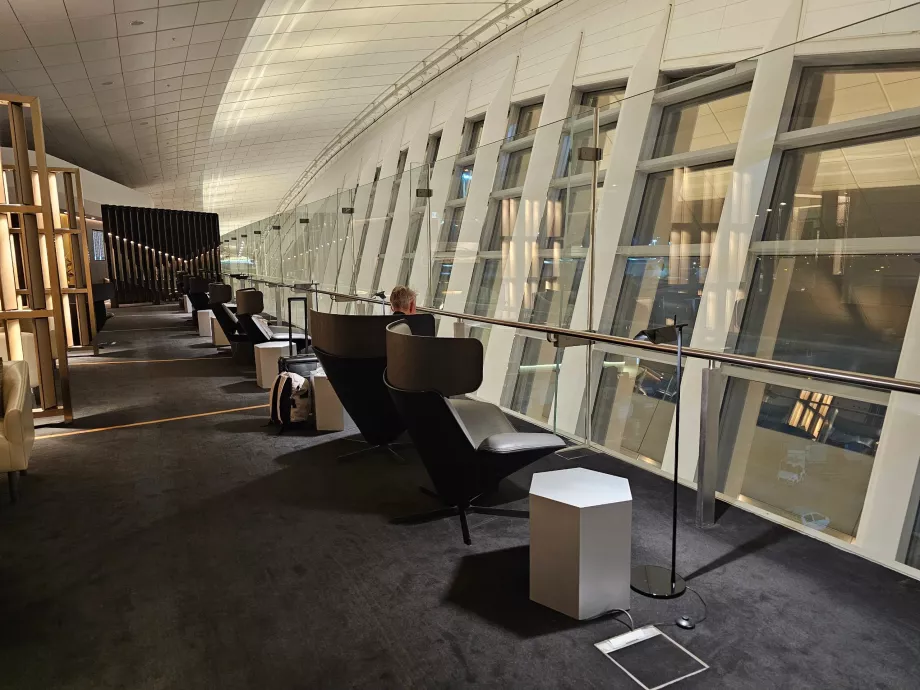 Transit lounge in Abu Dhabi