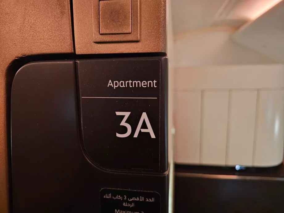 My 3A seat