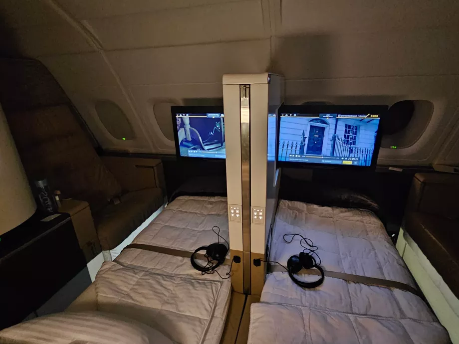 Made-up beds 3A and 4A