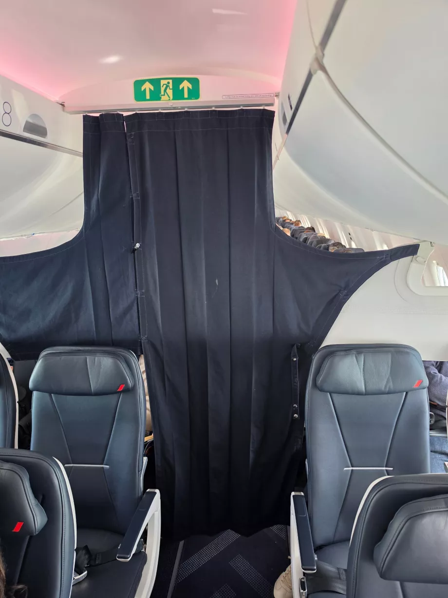 Business and Economy Class Sections