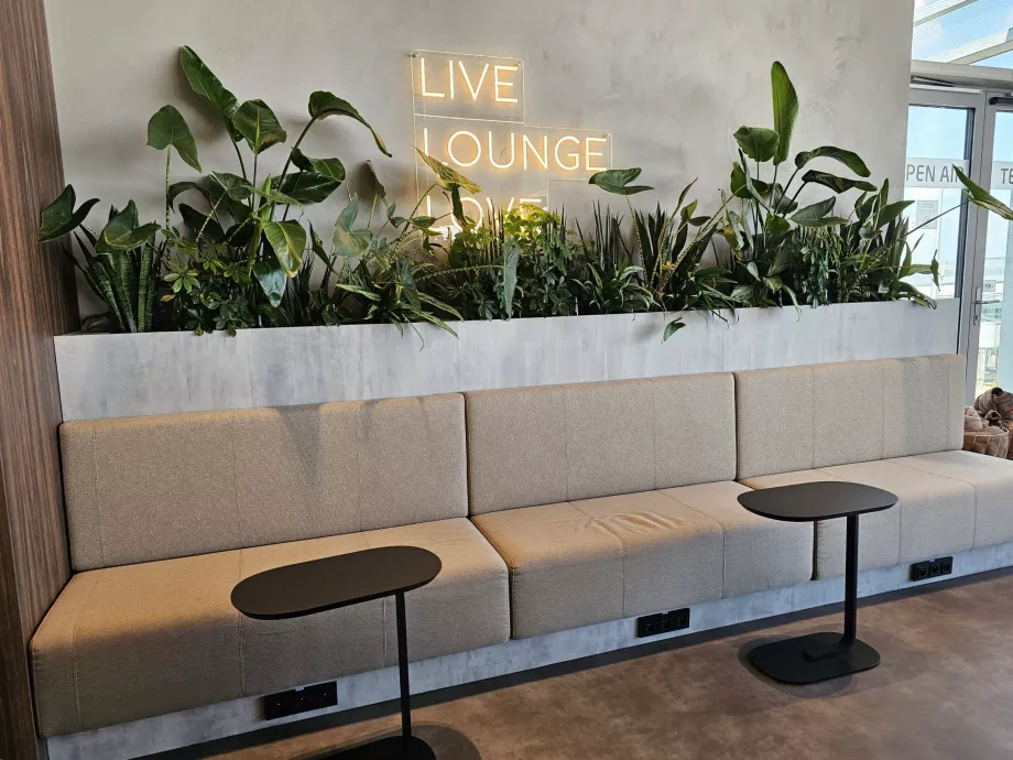 Seating in the lounge