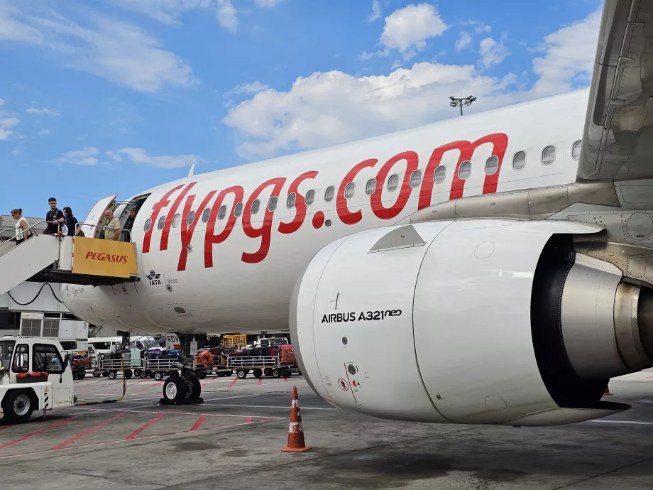 Disembarkation, Pegasus Airlines, SAW Airport