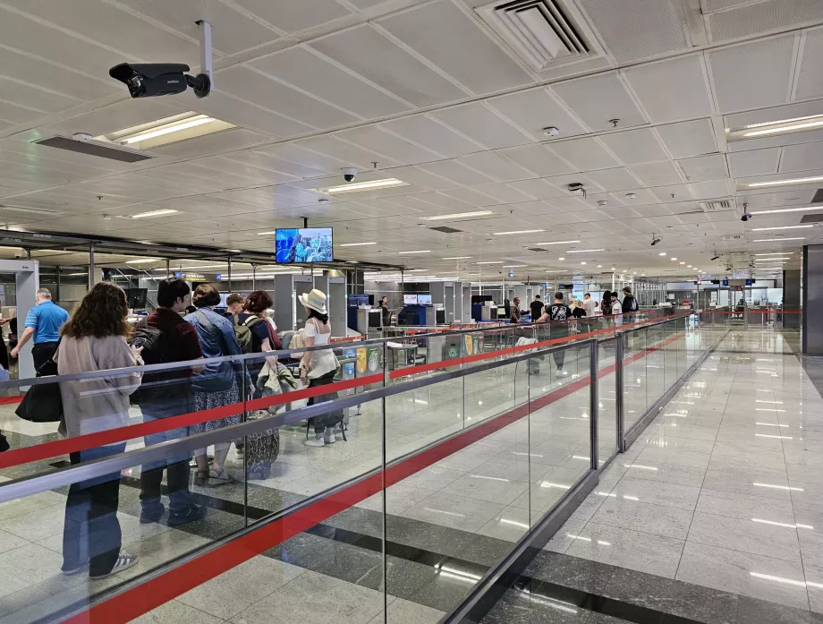 Security check at transfer