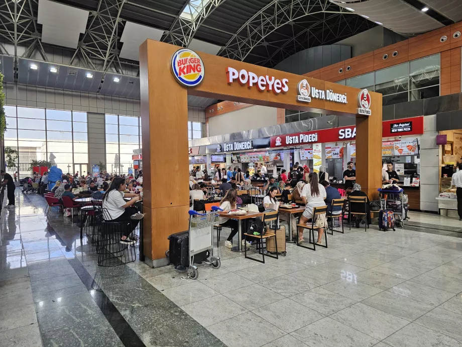 Food Court in the public area