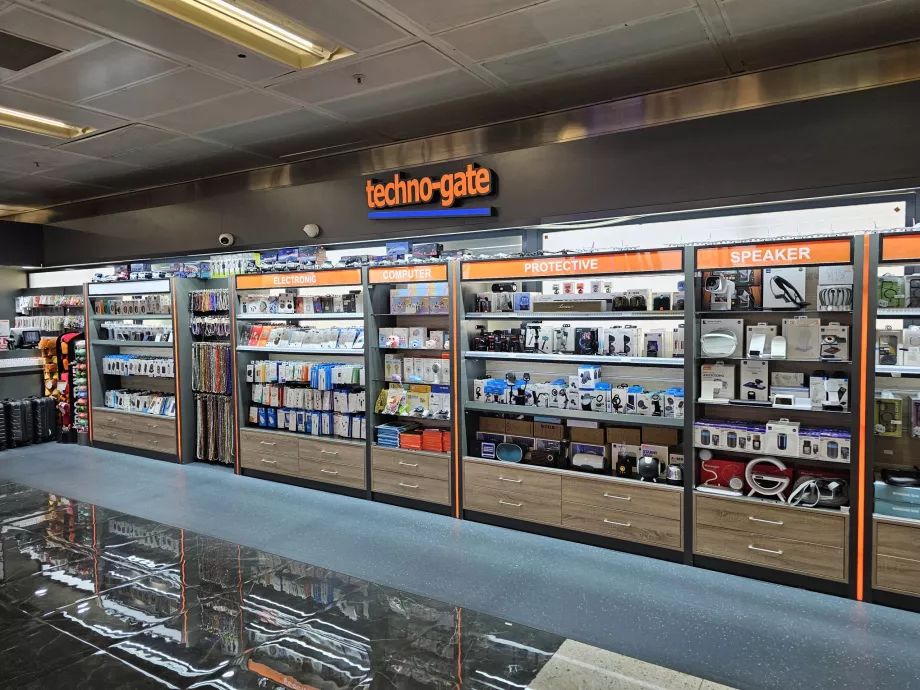Travel electronics shop