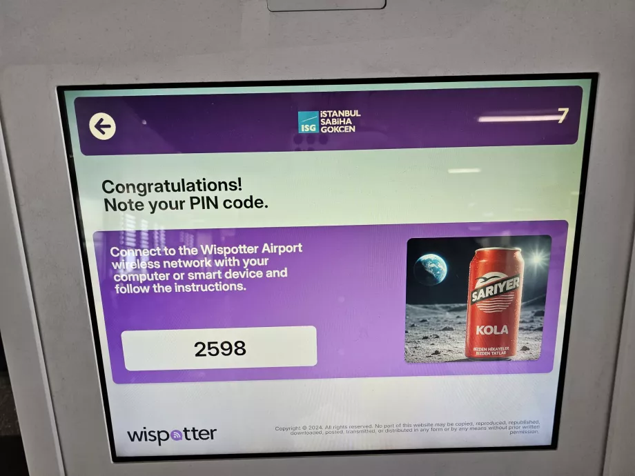 Wi-fi code