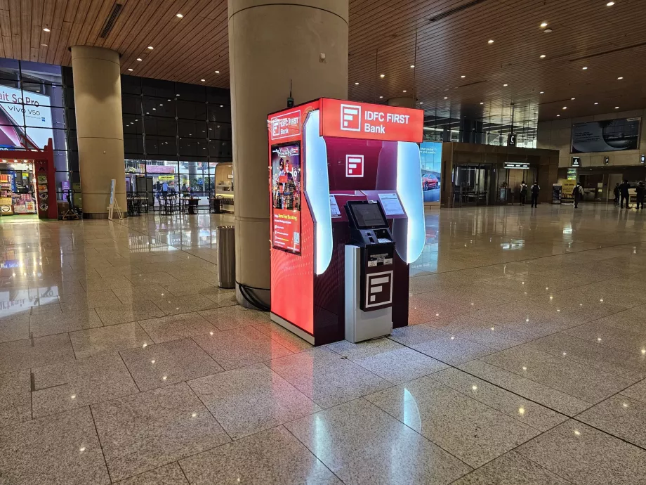 ATM in the Arrivals Hall, Terminal 2