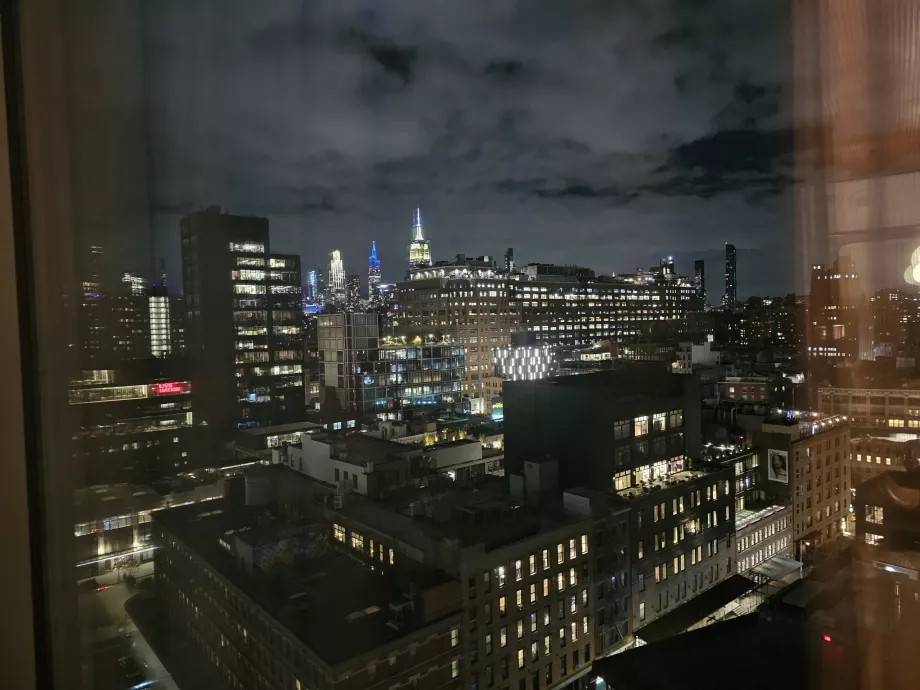 Room view of the Empire State Building