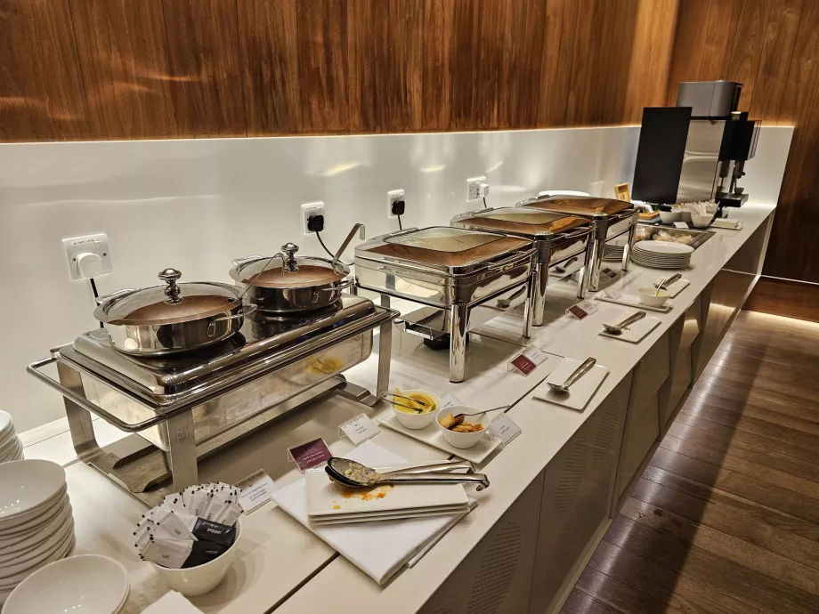 Hot food counter