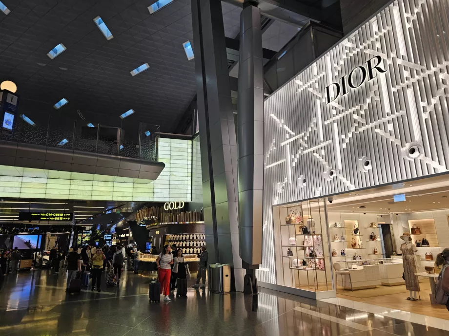 Luxury shops