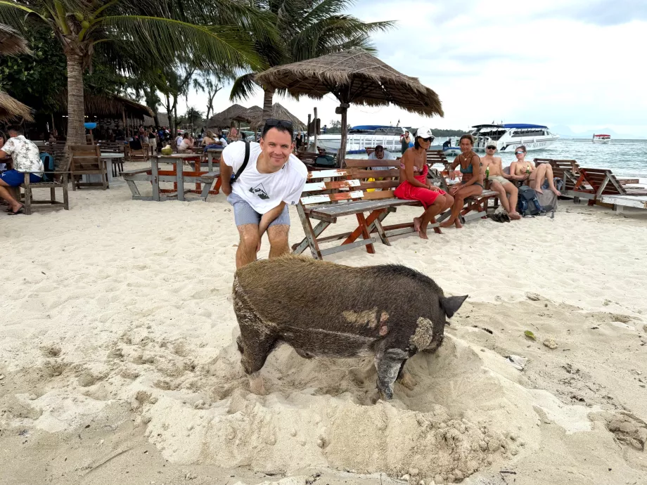 Me on Pig Island