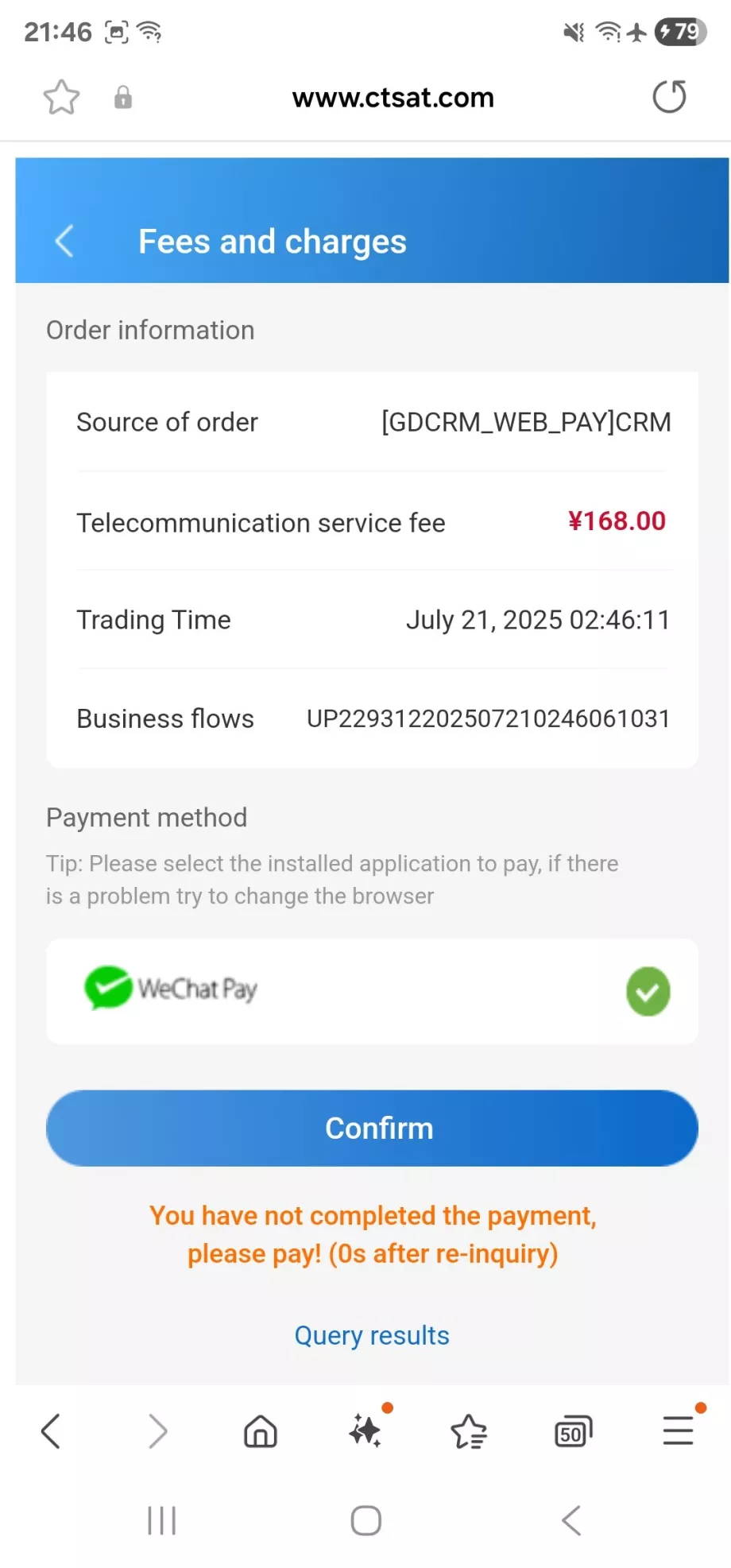 Price and payment wi-fi