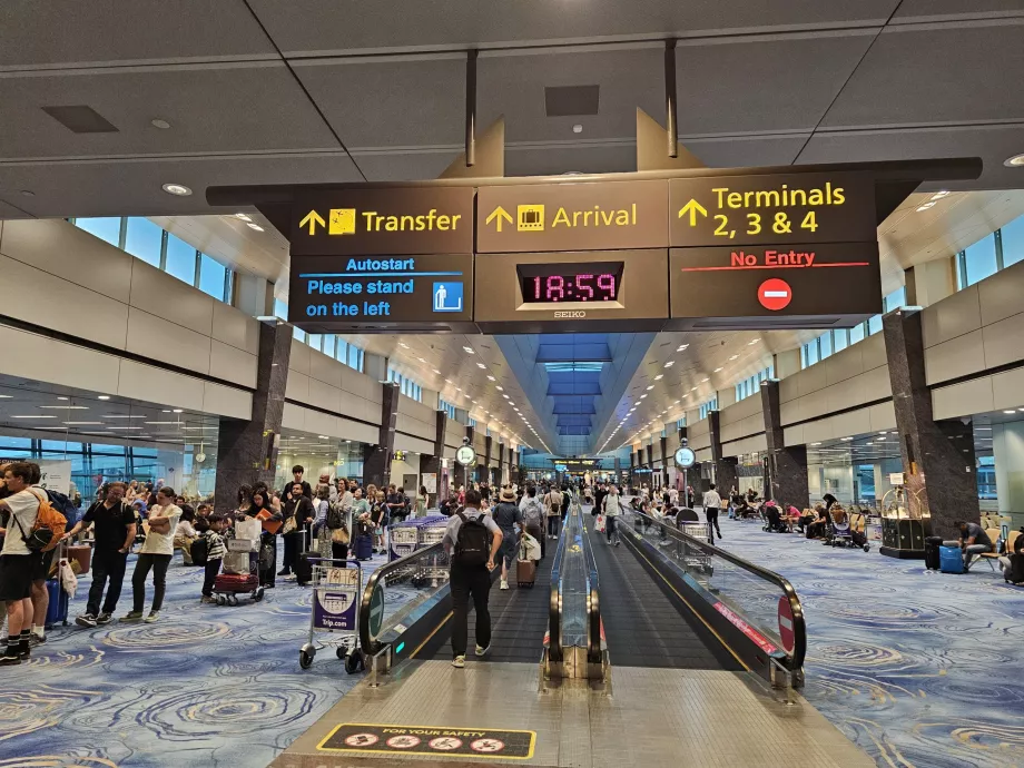 Transfer between flights