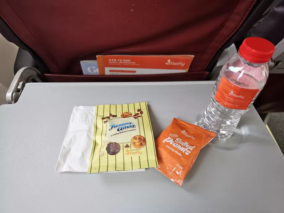 Free in-flight refreshments