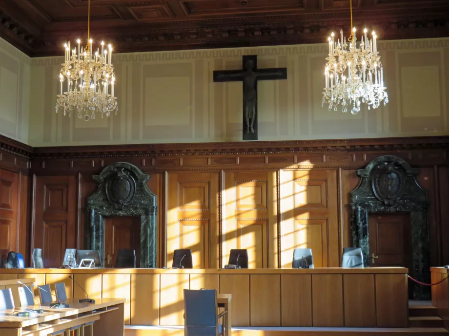 Nuremberg Trials Courtroom