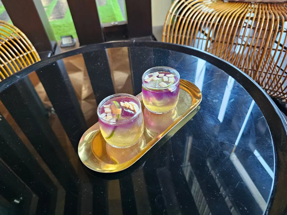 Welcome Drink at check-in